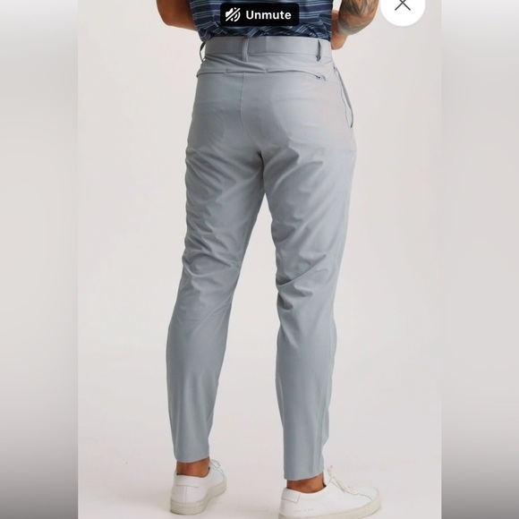 Fabletics the only pant shadow grey Tall size Medium - Picture 3 of 6